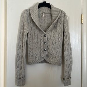 Free People Button Up Cardigan